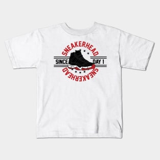 Sneakerhead Since Day 1 Kids T-Shirt